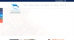 Desktop Screenshot of mariscosangelgonzalez.com